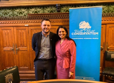 Ben Bradley MP and Priti Patel MP